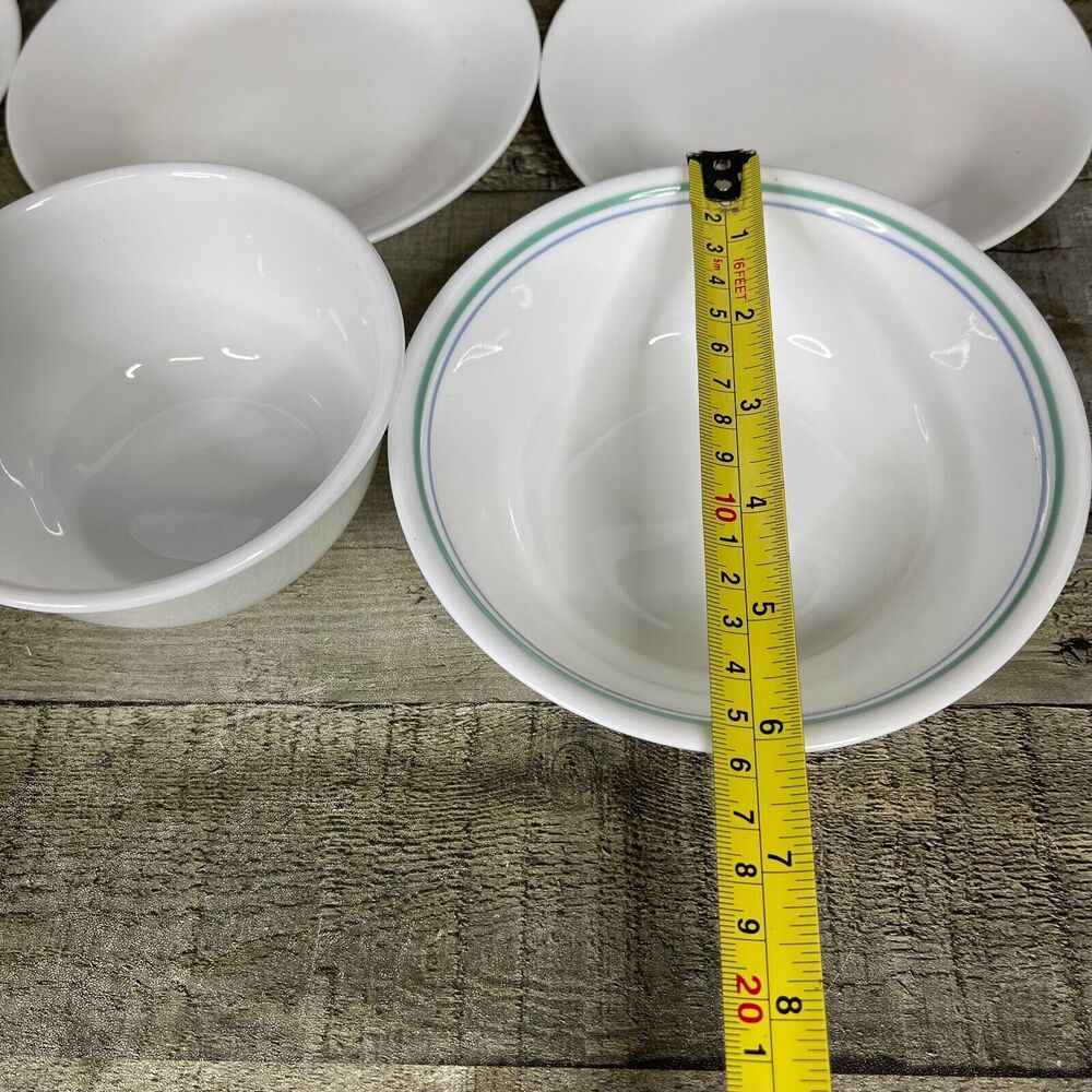 Vintage Correlle Dishes Lot of Bowls & Plates Made in USA - Picture 3 of 16